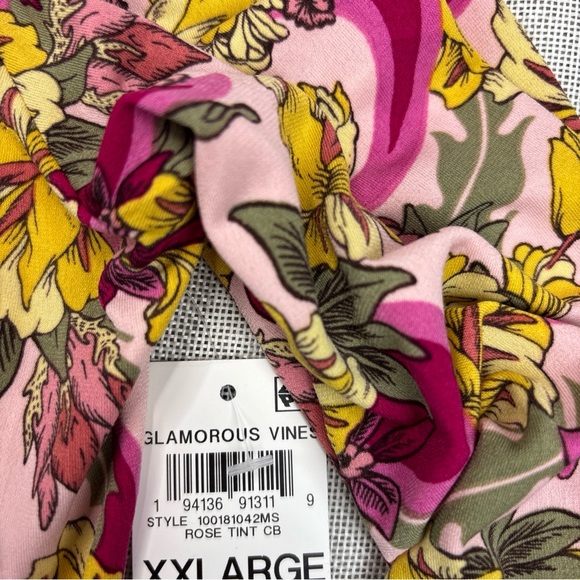 Jm Collection Women's 3/4 Sleeve V-Neck Top Size XXL - Picture 6 of 10